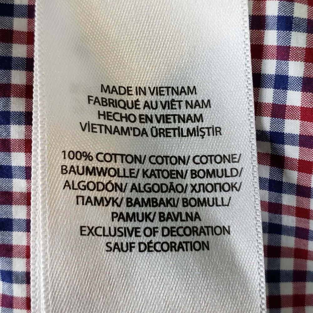 Polo Ralph Lauren Oxford Shirt Men’s Size XL LS Button Down Red Plaid Blue - Picture 7 of 9